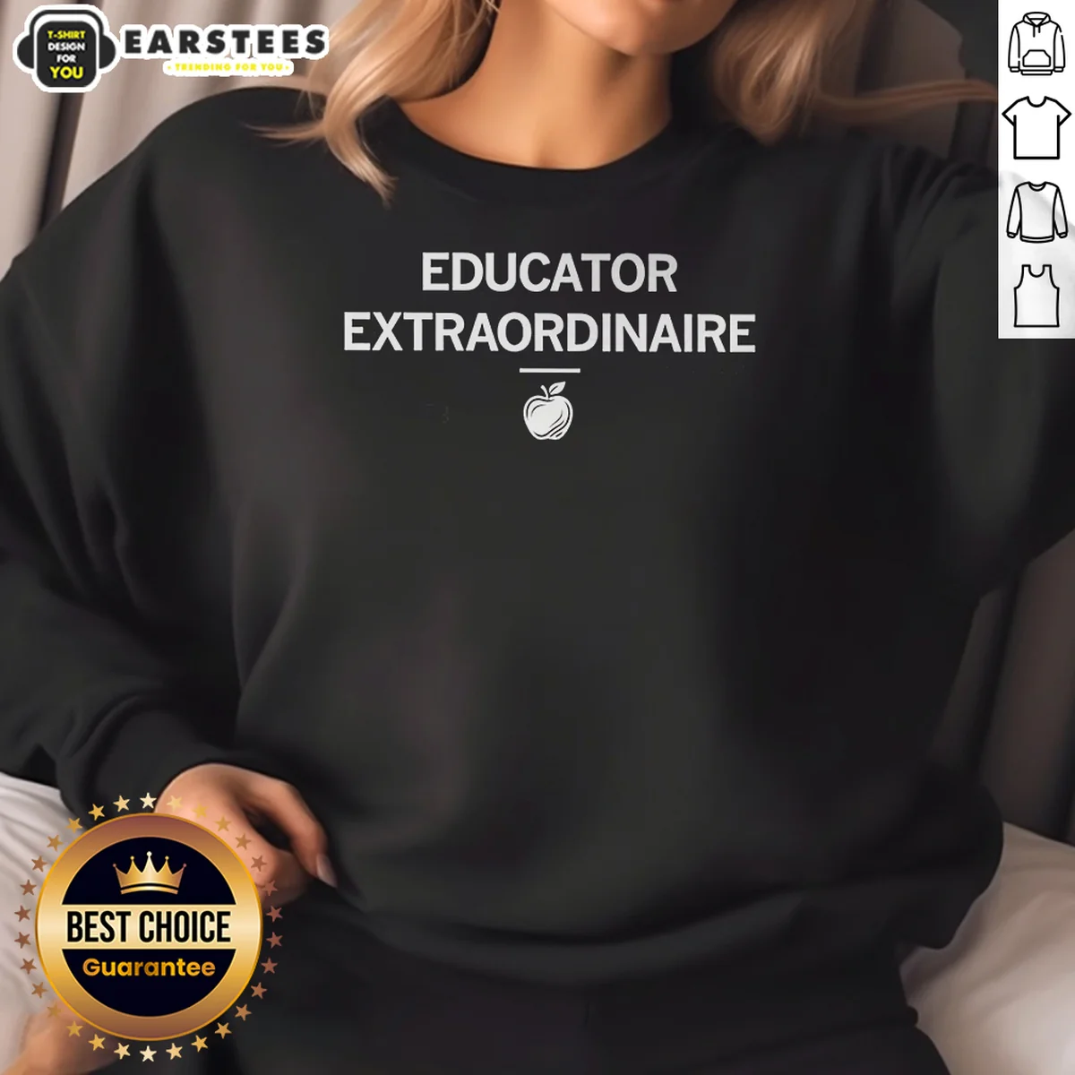 Pretty Educator Extraordinaire T-Shirt - Image 4