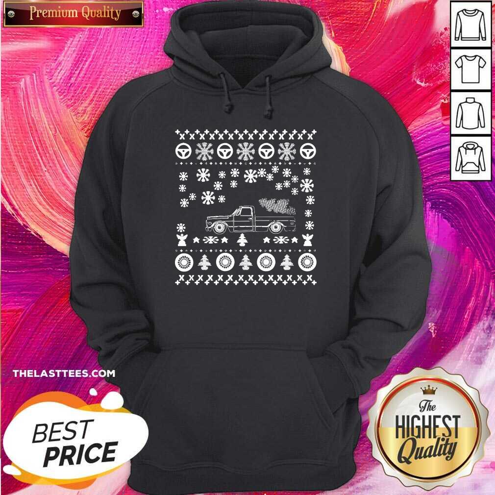Pretty Tow Truck Ugly Merry Christmas Shirt - Image 5