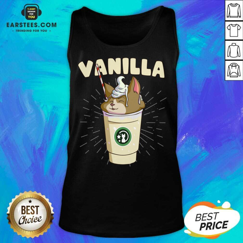 Pretty Vanilla Cappuccino Cute Cat 2 Shirt - Image 2