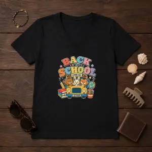 Alternative view of Hot Back To School Vintage Shirt