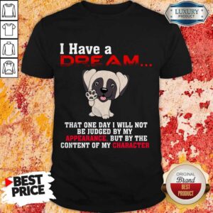 I Have A Dream That One Day I Will Not Be Judged By My Appearance But By The Content Of My Character Shirt