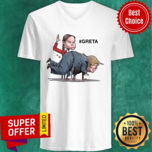 Alternative view of Donald Trump #Greta The Adult In The Room Shirt