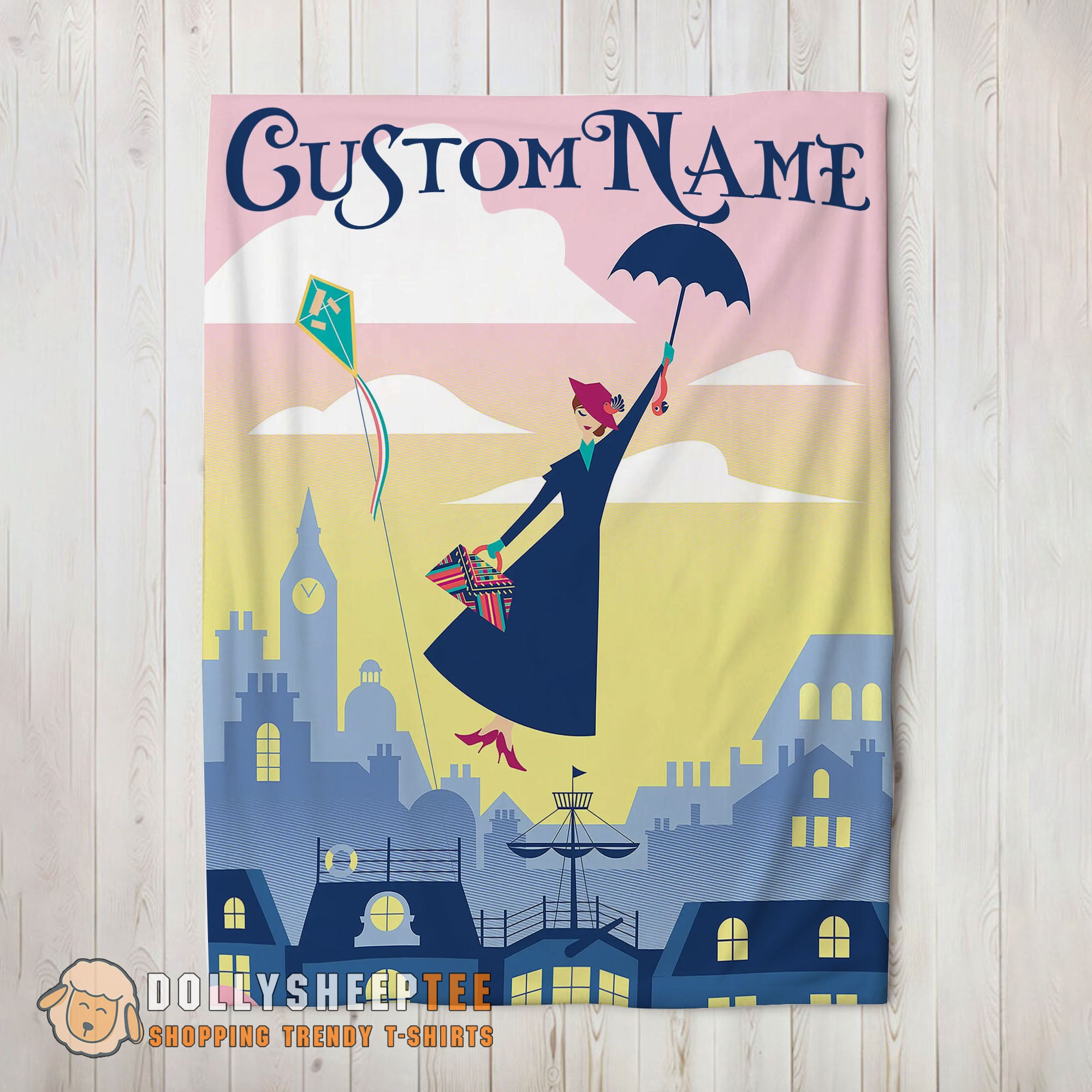 Awesome Perfect Mary Poppins Returns Holiday Blanket Fleece Customized Blanket