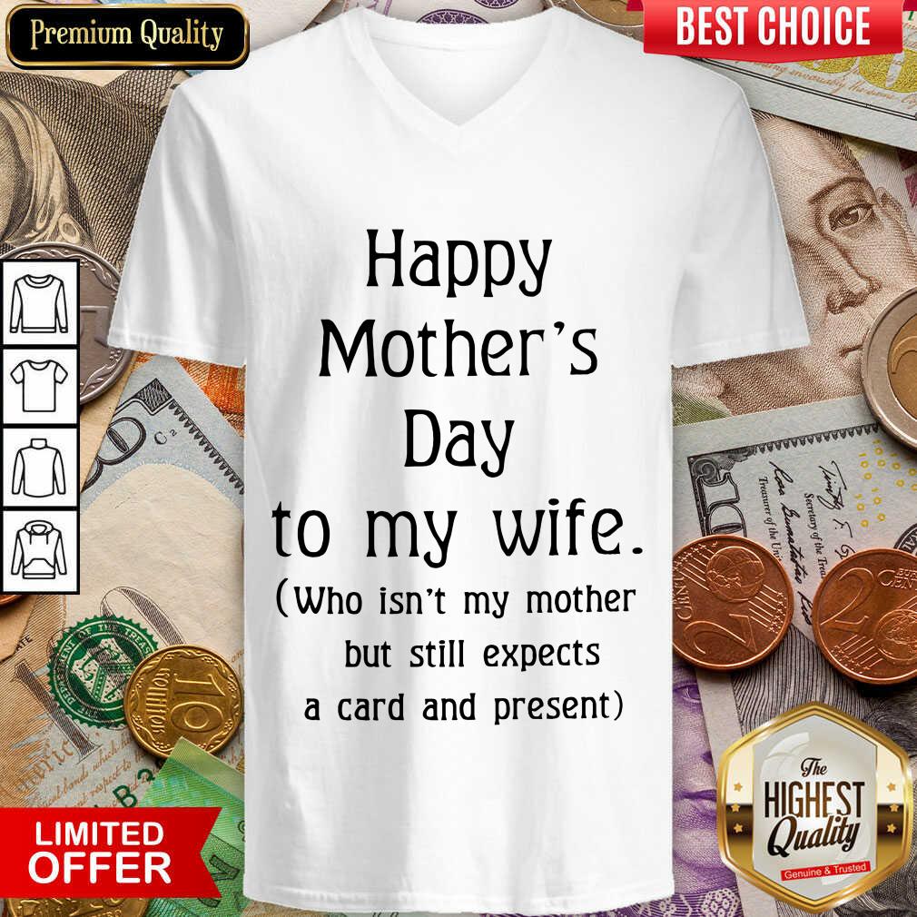 Top Happy Mother's Day To My Wife Shirt - Image 2