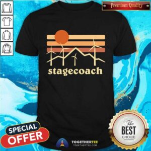 Stagecoach Windmills 2024 Lineup Sunset T-shirt