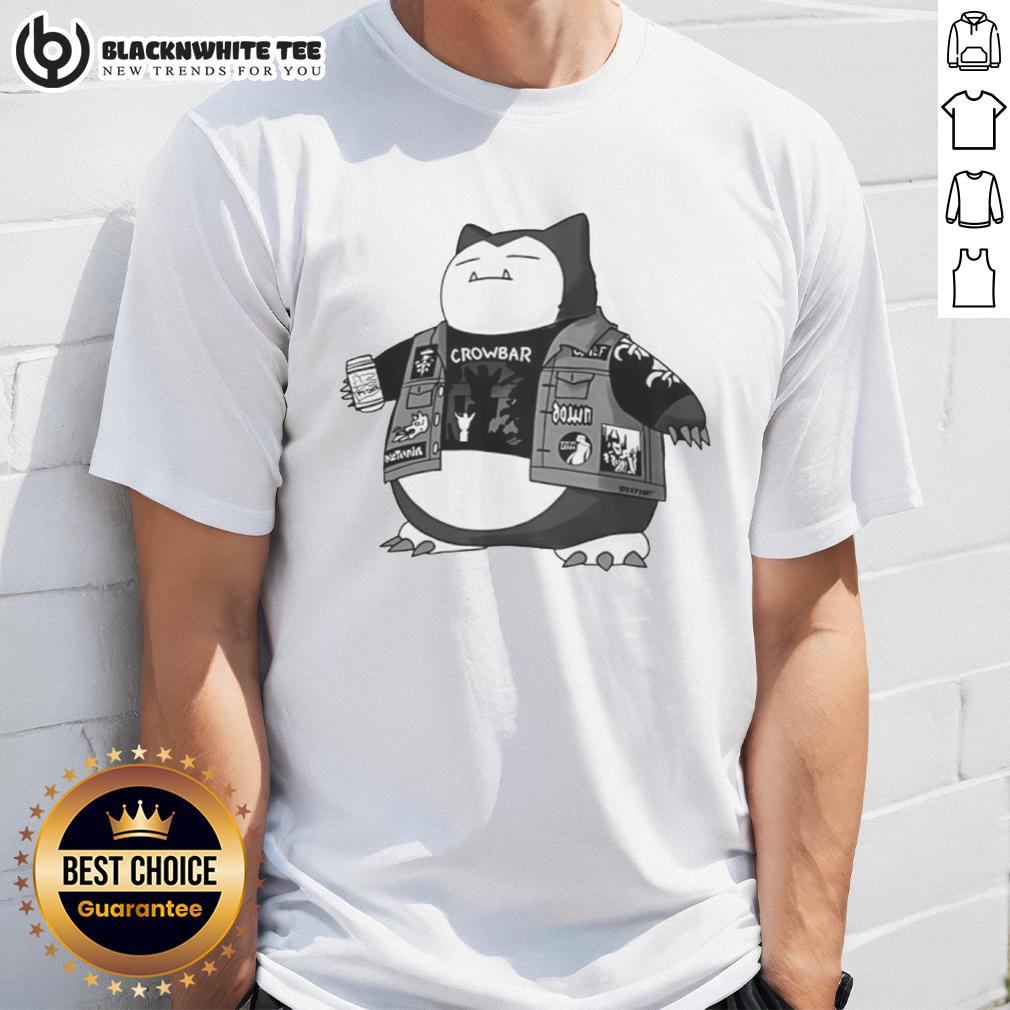Awesome Pokemon Snorlax Sludge Metal Band T-Shirt