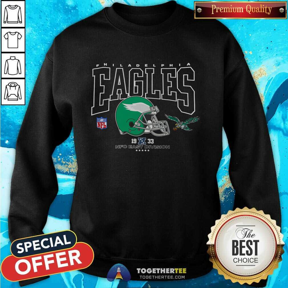 Awesome Philadelphia Eagles Division LS NFL T-Shirt - Image 5
