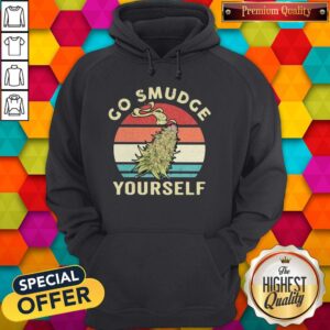 Alternative view of Top Weed Go Smudge Yourself Vintage Retro Shirt