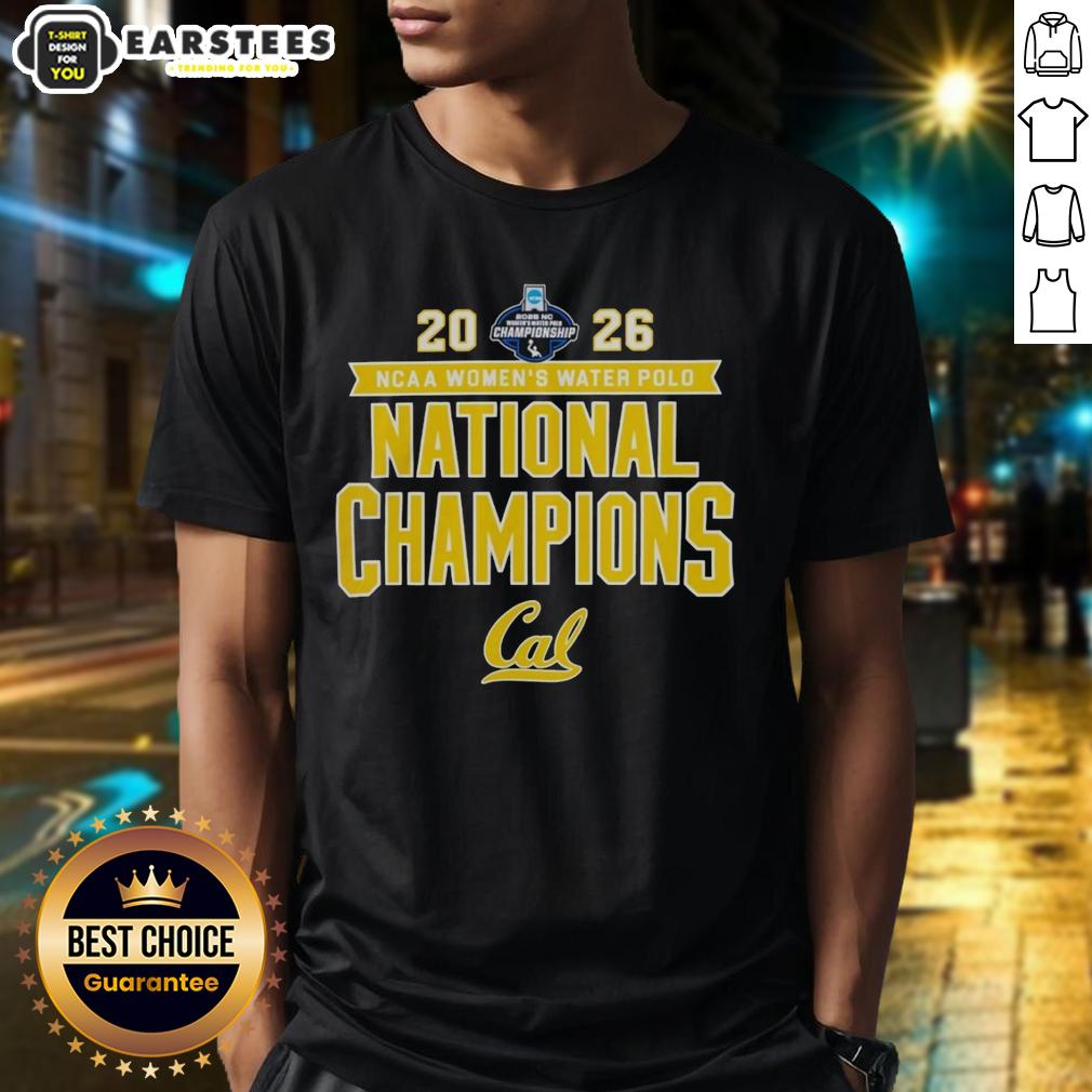 Awesome 2026 NCAA Women's Water Polo National Champs Cal Golden Bears Victory T-Shirt