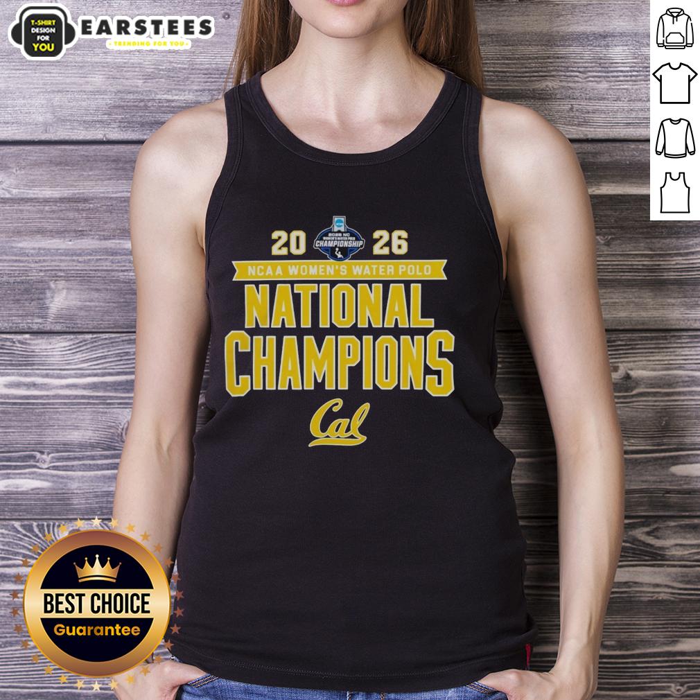Awesome 2026 NCAA Women's Water Polo National Champs Cal Golden Bears Victory T-Shirt - Image 4