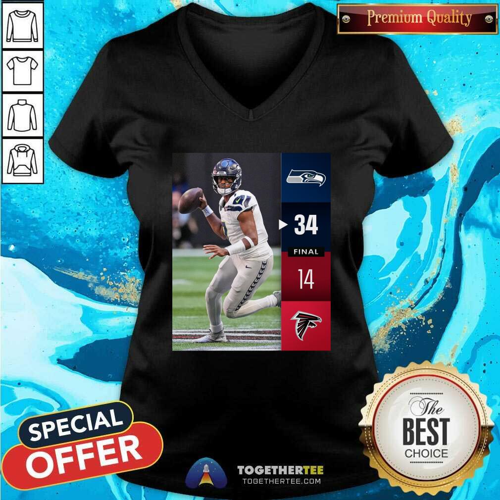 Awesome Seattle Seahawks Win 34-14 Atlanta Falcons Final Week 7 T-Shirt - Image 5