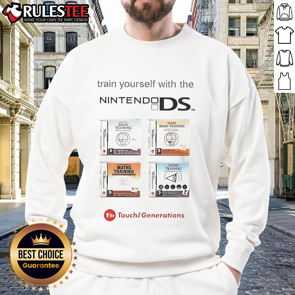 Good Train Yourself With The Nintendo Ds T-Shirt - Image 5