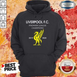 Alternative view of Liverpool FC Premier League Champions 2019 2020 Shirt