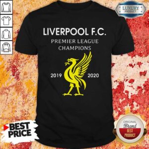 Liverpool FC Premier League Champions 2019 2020 Shirt