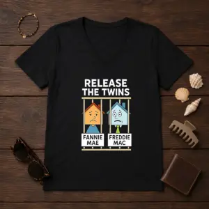 Alternative view of Premium Fannie Mae Vs Freddie Mac Release The Wins Shirt