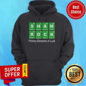 Alternative view of Sham Rock Primary Elements Of Luck Chemical Periodic Table Shirt
