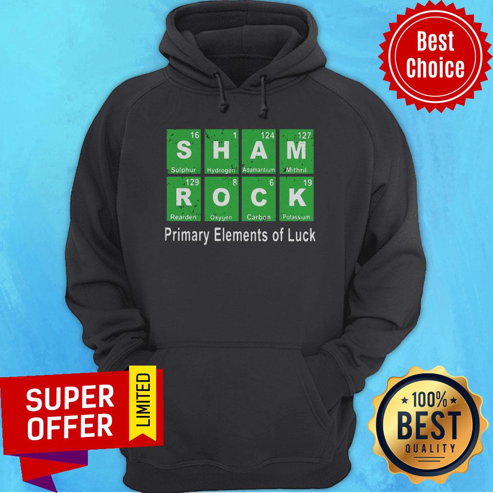 Sham Rock Primary Elements Of Luck Chemical Periodic Table Shirt - Image 2