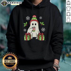 Alternative view of Cute Christmas Ghost T-Shirt