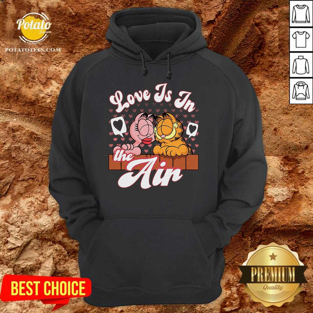 Garfield Mad Engine Valentines Day T-Shirt - Image 2