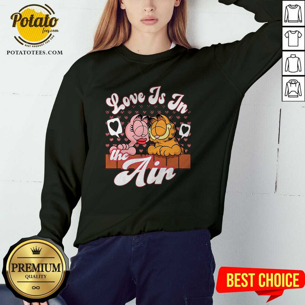 Garfield Mad Engine Valentines Day T-Shirt - Image 5