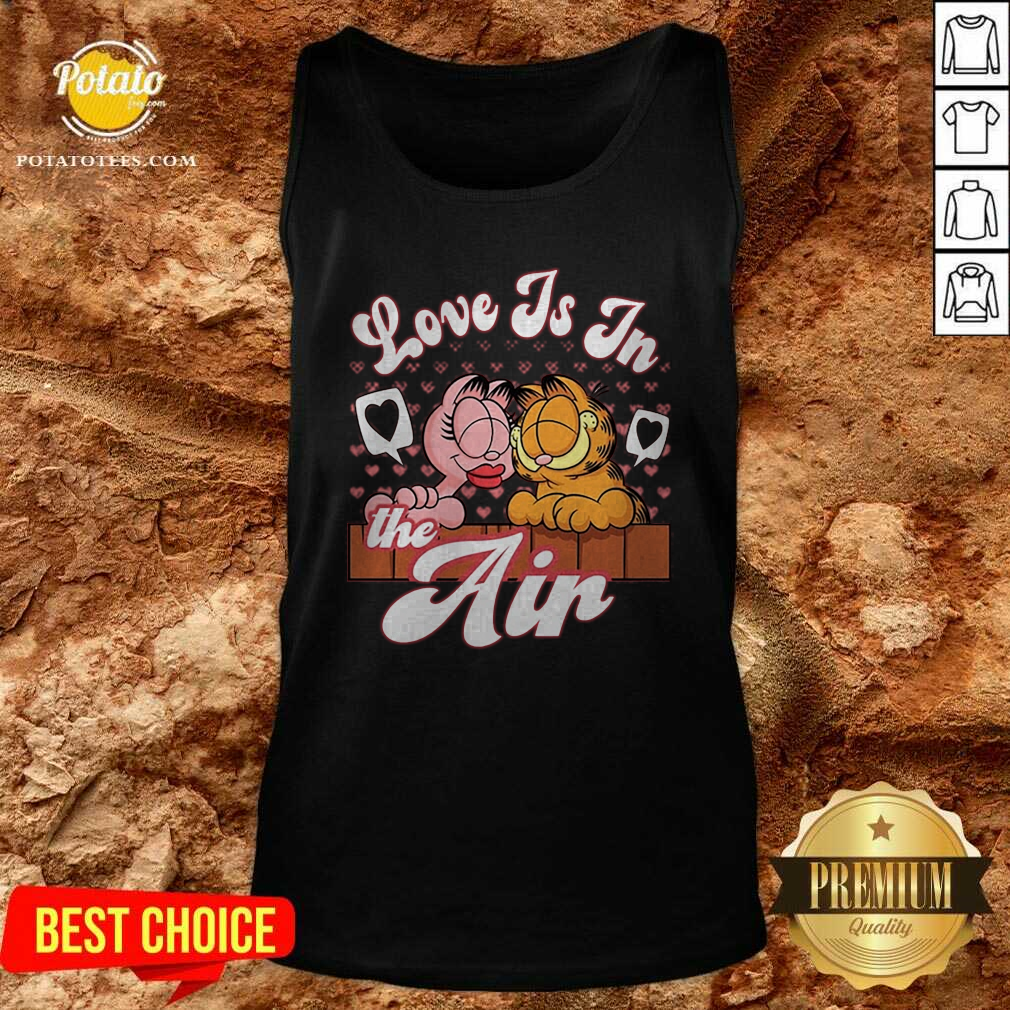 Garfield Mad Engine Valentines Day T-Shirt - Image 4