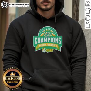 Alternative view of Top Siena Saints 2026 Men's Basketball Champions T-Shirt