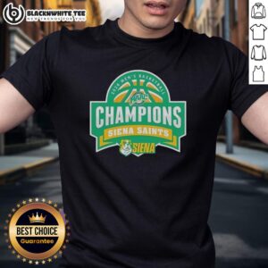 Top Siena Saints 2026 Men's Basketball Champions T-Shirt
