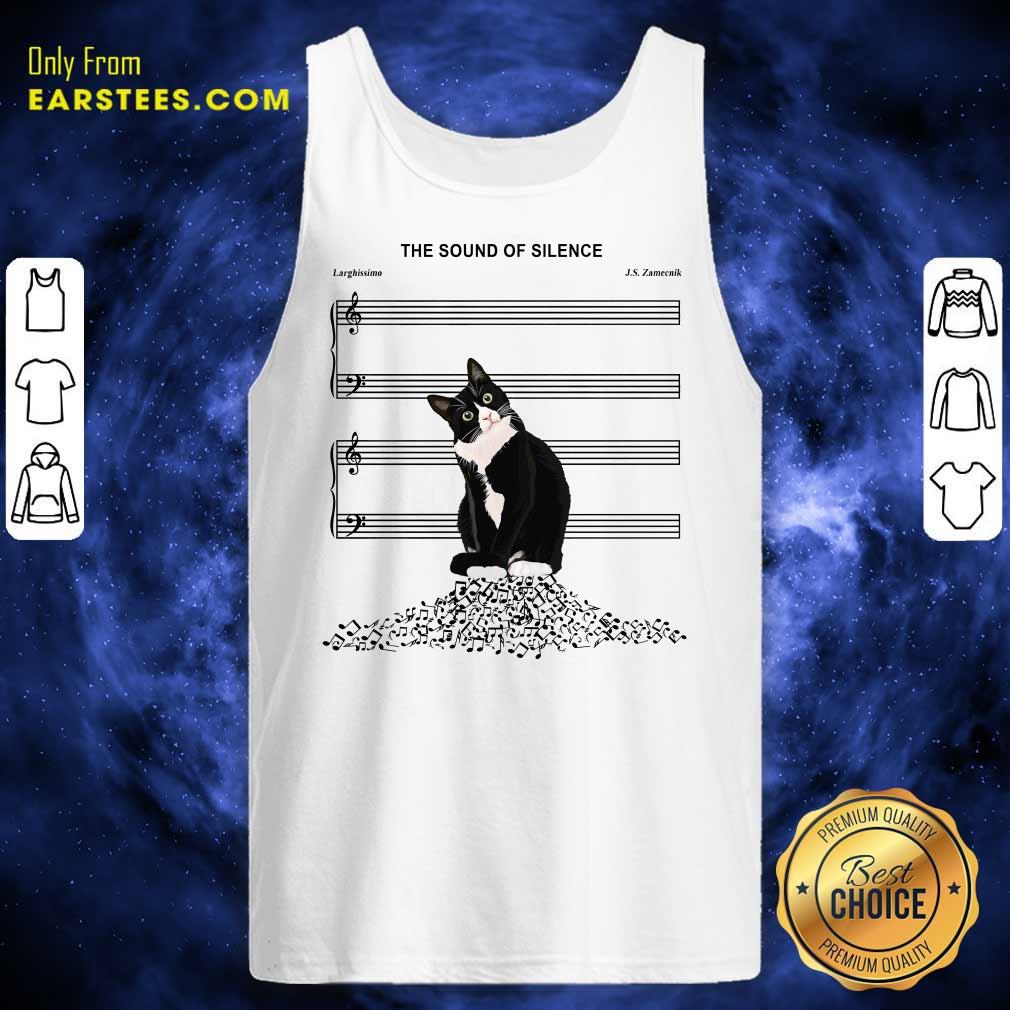 Hot Cats And Music The Sound Of Silence Shirt - Image 2