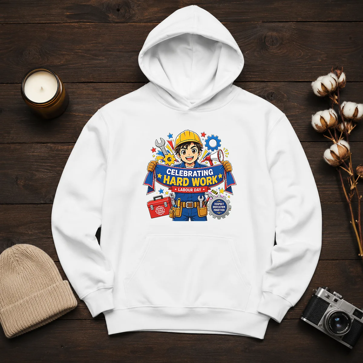 Hot Labour Day Celebration Anime For Proud Workers Shirt - Image 6