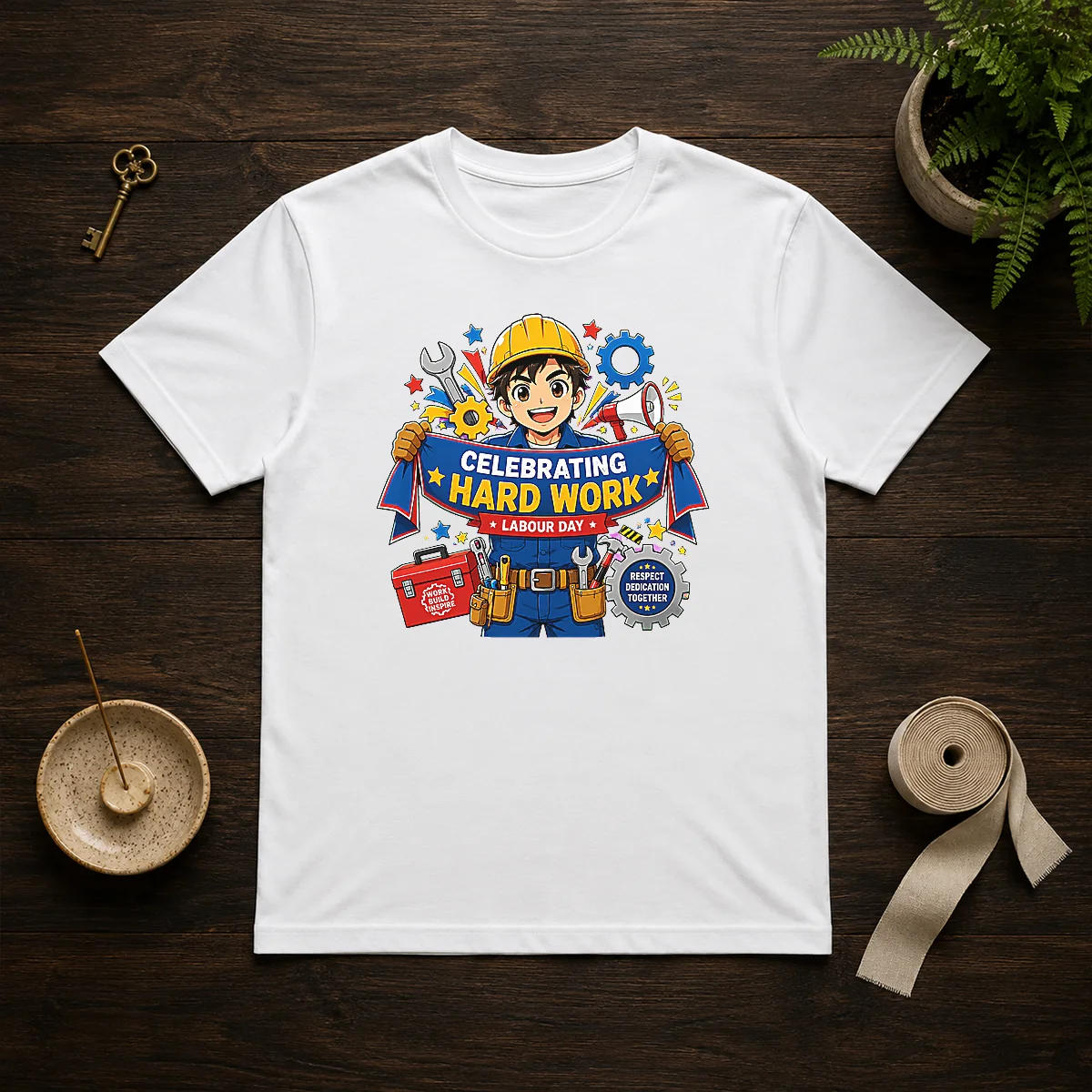 Hot Labour Day Celebration Anime For Proud Workers Shirt