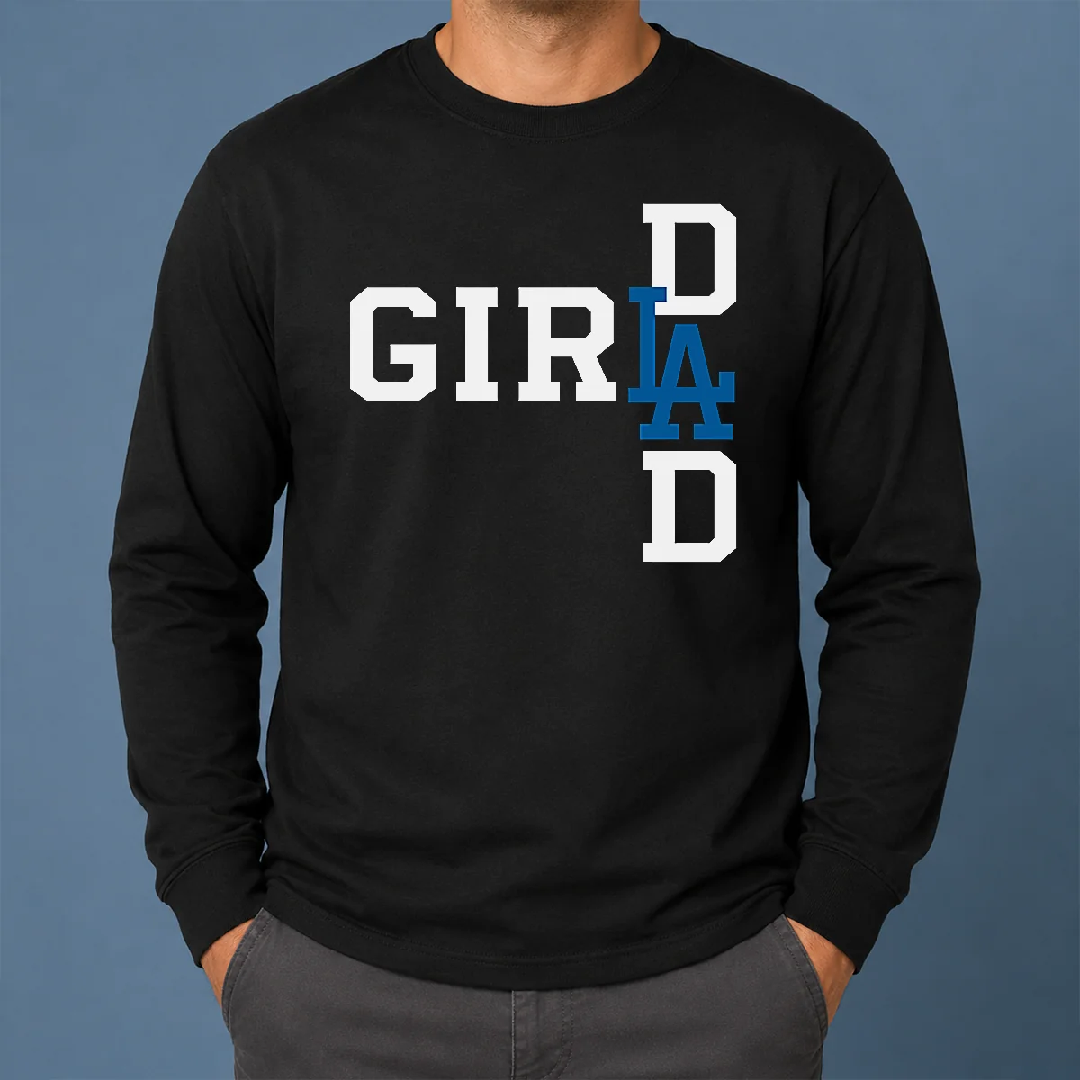 Nice Los Angeles Dodgers LA Girl Dad Shirt - Image 6