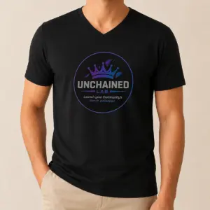 Alternative view of Nice Unchained Lab Launch Your Communitys Shirt