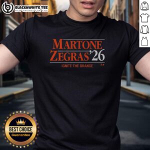 Hot Martone-Zegras '26 Ignite The Orange T-Shirt