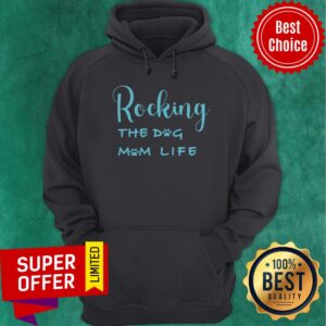 Alternative view of Rocking the Dog Mom Life Shirt
