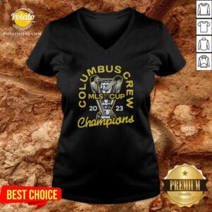 Alternative view of Columbus Crew MLS Cup Champions 2023 T-shirt