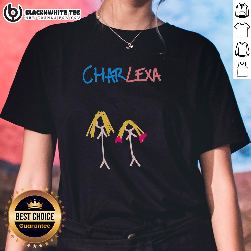 Top Charlexa Charlotte Flair And Alexa Bliss WWE T-Shirt - Image 3