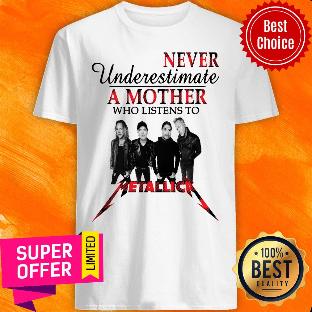 Official Never Underestimate A Mother Who Listens To Ml Shirt