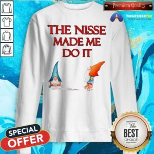Alternative view of Gnome The Nisse Made Me Do It Shirt