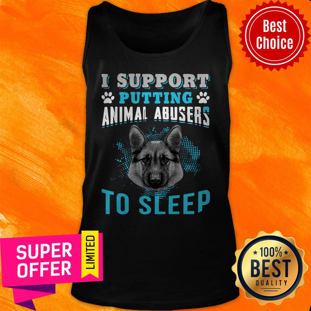 Premium I Support Putting Animal Abusers To Sleep Dog Shirt - Image 5