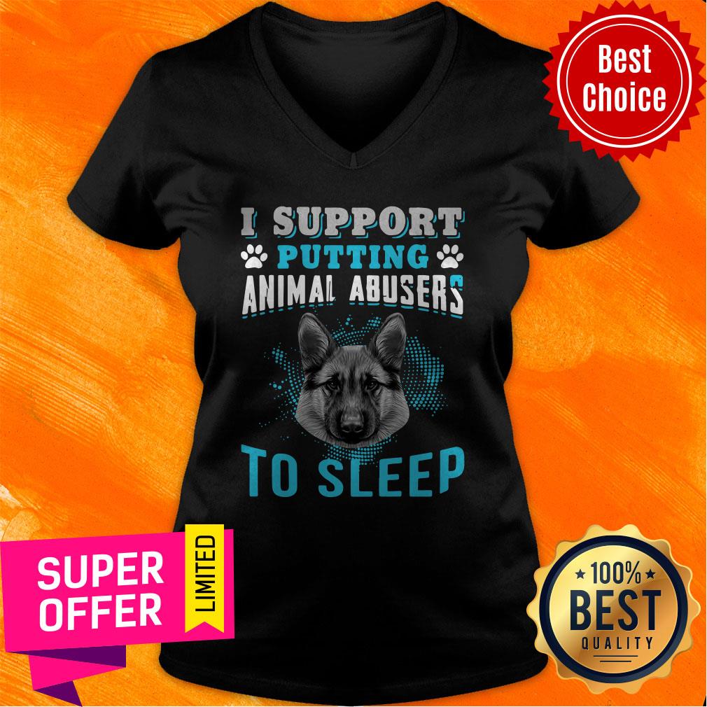 Premium I Support Putting Animal Abusers To Sleep Dog Shirt - Image 4