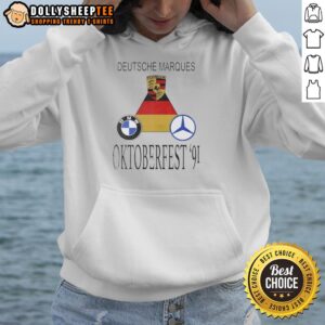 Alternative view of Official Porsche BMW And Mercedes-Benz Deutsche Marques Oktoberfest '91 T-Shirt
