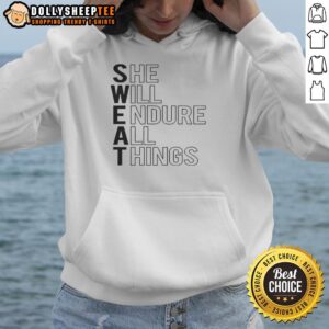 Alternative view of Official She Will Endure All Things T-Shirt