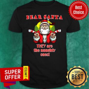 Top Dear Santa They Are The Naughty Ones Christmas Shirt