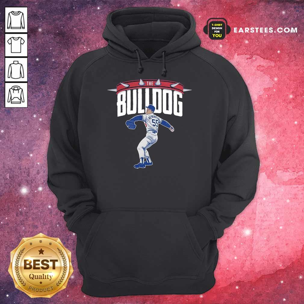 Top Orel Hershiser The Bulldog Great 55 Shirt - Image 4