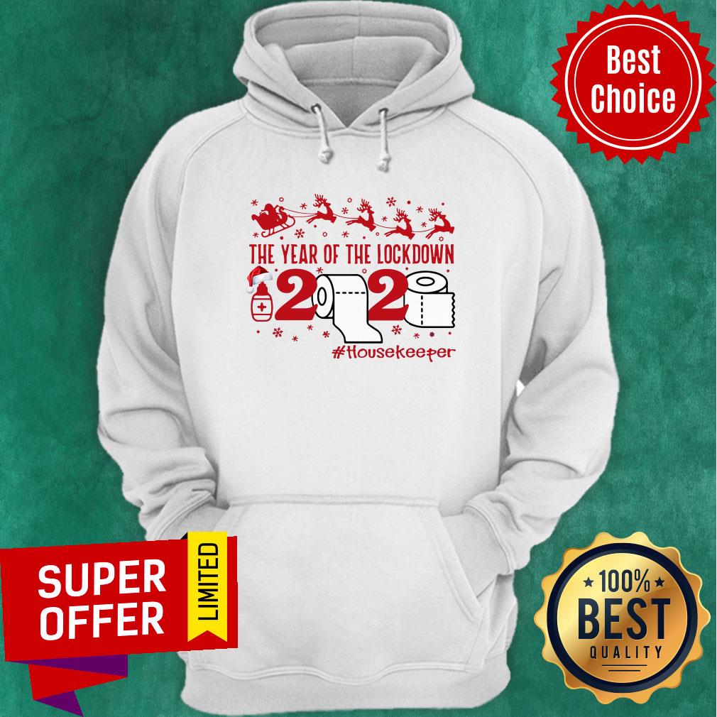 Top The Year Of The Lockdown 2020 #Housekeeper Christmas Shirt - Image 5