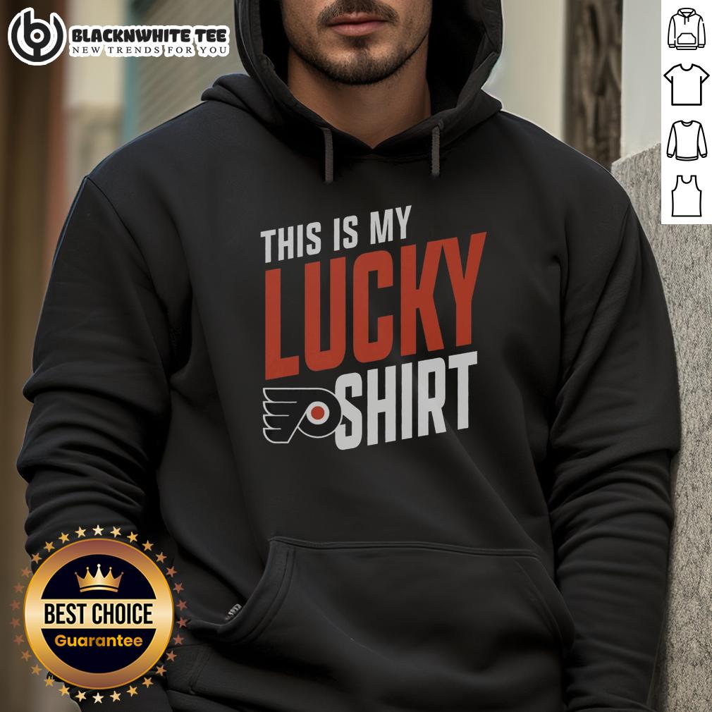 Nice Philadelphia Flyers This Is My Lucky T-Shirt - Image 2