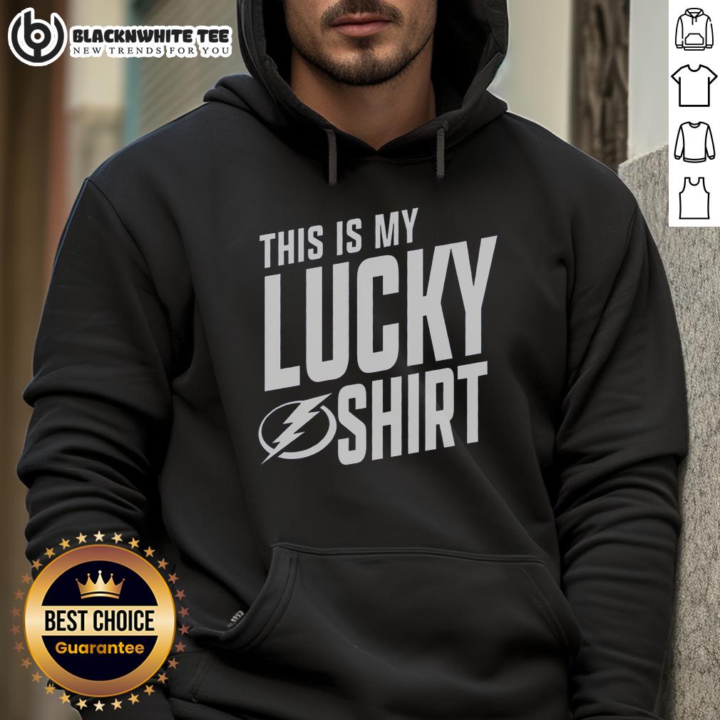 Nice Tampa Bay Lightning This Is My Lucky T-Shirt - Image 2