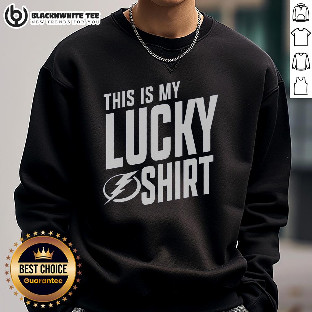 Nice Tampa Bay Lightning This Is My Lucky T-Shirt - Image 5