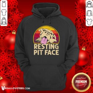 Alternative view of Pitbull Resting Pit Face Shirt