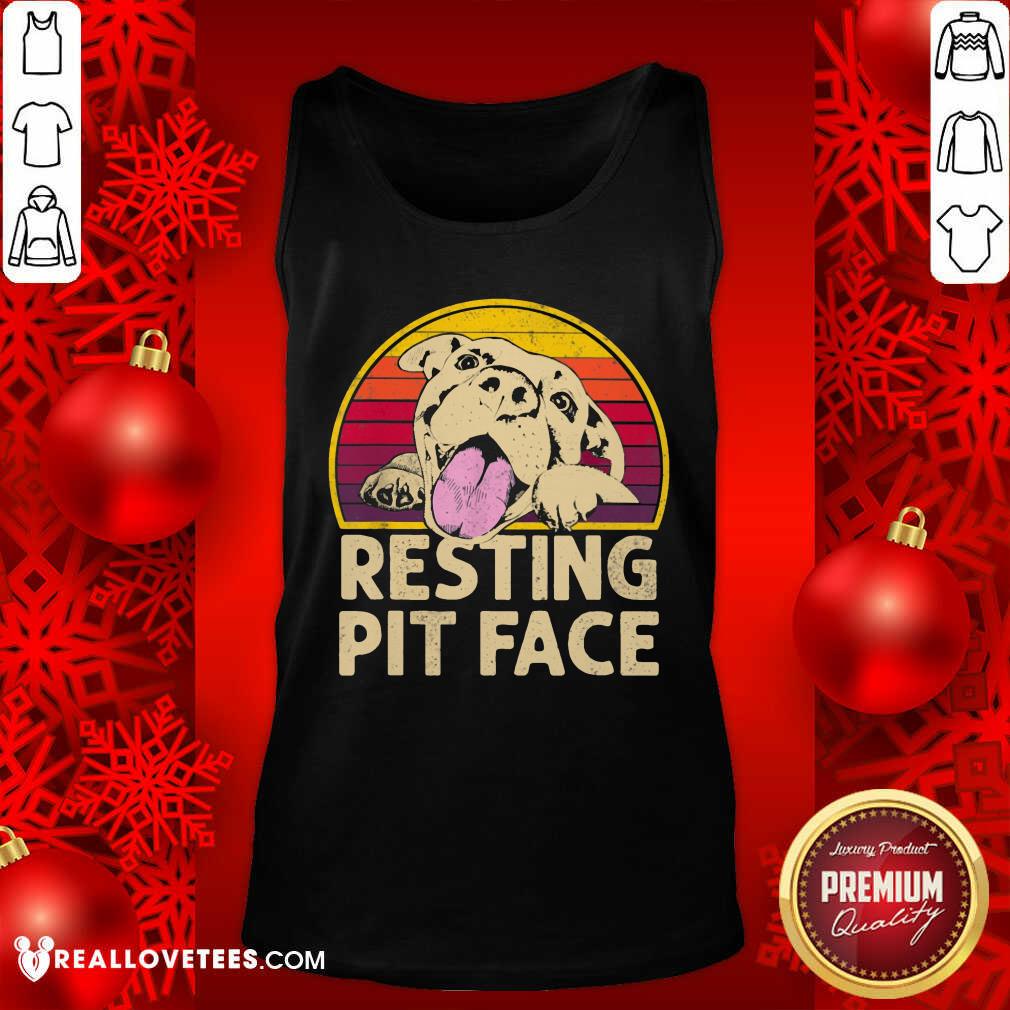 Pitbull Resting Pit Face Shirt - Image 4